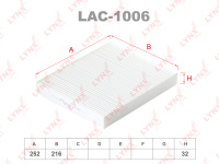 Салонный фильтр LYNXauto LAC-1006 в интернет-магазине 12 Вольт