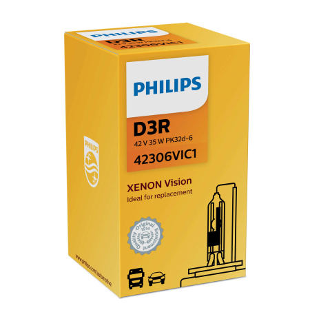 Ксеноновая лампа Philips D3R 42V 35W (PK32d-6) Vision 42306VIC1