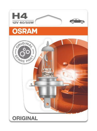 Галогенная лампа Osram H4 12V 60/55W (P43t) ORIGINAL LINE 6419301B