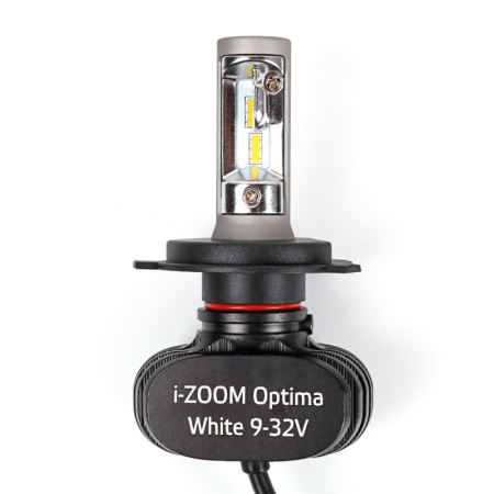Светодиодная лампа Optima H4 LED i-Zoom Seoul-CSP White 9-32V i-H4