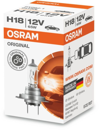 Галогенная лампа Osram H18 12V 55W (PY26d-1) 64180L