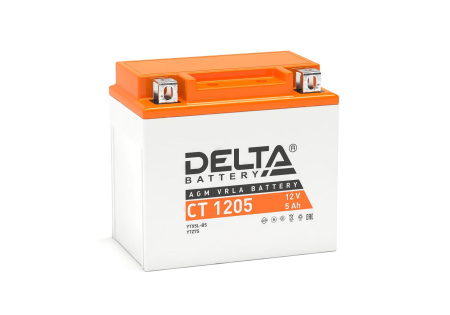 Аккумуляторная батарея Delta CT 1205 12V 5Ah