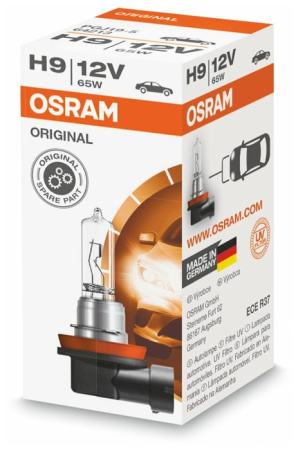 Галогенная лампа Osram H9 12V 65W Original (PGJ19-5) 64213