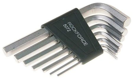 Набор шестигранных ключей RockForce, 7шт RF-5072