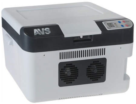 Автомобильный холодильник AVS CC-24WBC программное цифровое управление, USB-порт, 24л, 12/24/220В