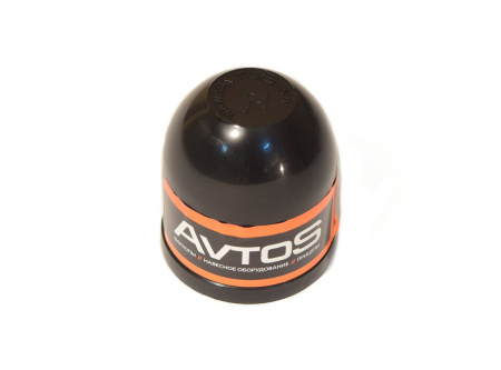 Колпачок на шар сцепной пластик AvtoS, черный Z403