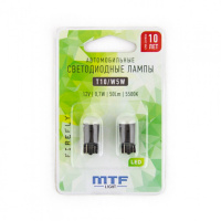 Светодиодная лампа MTF Light серия Firefly W5W  5500К холодный белый