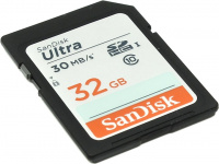 Карта памяти SanDisk Ultra SDHC 32Gb Class 10 UHS-I U1 (SDSDUN-032G-G46)