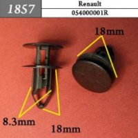 1857 Автокрепеж для Renault