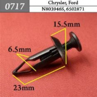 0717 Автокрепеж для Chrysler, Ford
