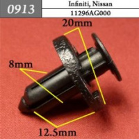 0913 Автокрепеж для Infiniti, Nissan