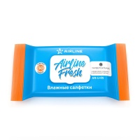 Салфетки влажные универсальные с пласт. клапаном 50шт AIRLINE AN-U-05