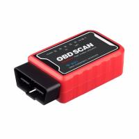Диагностический адаптер ELM327 Wi-Fi v1.5 красный
