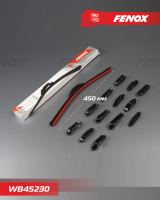 Щетка cтеклоочистителя 45см бескаркасная Fenox WB45230