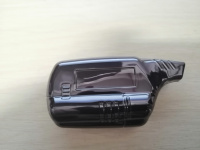 Силиконовый чехол для брелка StarLine B9/B91/B6/B61/A91/A61/V7 черный хром