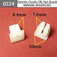 0224 Автокрепеж для Chevrolet, Chrysler, Daewoo, Ford, GM, Opel, Renault