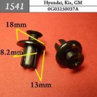 1541 Автокрепеж для GM, Hyundai, Kia