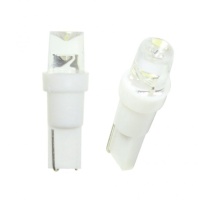 Светодиод 12V T5-01 (1LED) W1,2W Base:W2,0 х4,6d 0.18W 4lm конус белый Nord Yada 900277