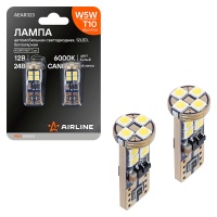 Лампa светодиодная Airline W5W 12/24В Pro Белая обманка CANBUS AEAR323