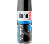 Антигравий Kudo черный с эффектом шагрени 520мл KU-5225