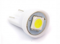 Светодиодная лампа T10 (W5W) 5050 - 1 SMD Белый