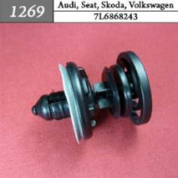 1269 Автокрепеж для Audi, Seat, Skoda, Volkswagen