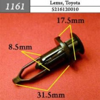 1161 Автокрепеж для Lexus, Toyota