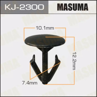 Клипса крепежная Masuma KJ-2300