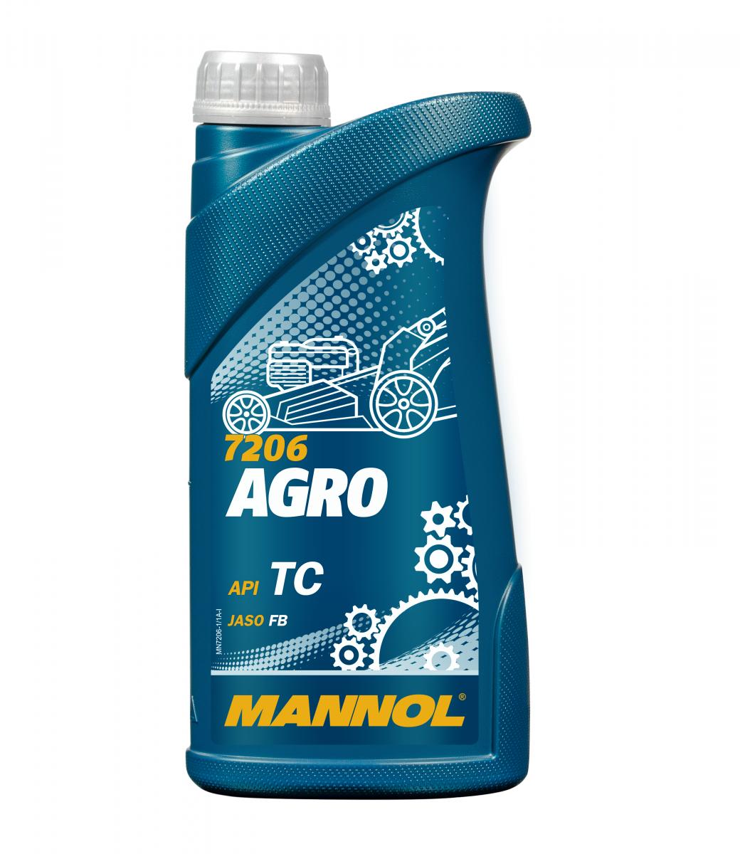 Моторное масло Mannol Agro 2T 1л 1435 в 12 Вольт | 48690