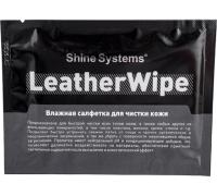 Салфетка влажная для чистки кожи Shine Systems LeatherWipe 1шт