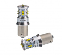 Светодиодная лампа Optima P21W Mini CAN Cree XB-D*10 5500K 50W 12V (BA15S) OP-P21W-CAN-50W