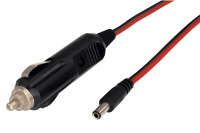 Автозарядка с индикатором (разъем 2.5х5.5) (АЗУ) шнур прямой 1.5м Rexant 16-0231