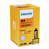 Галогенная лампа Philips H4 12V 60/55W (P43t) (Premium) Vision 12342PRB1