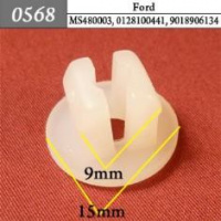 0568 Автокрепеж для Lexus, Mitsubishi, Nissan, Subaru, Toyota