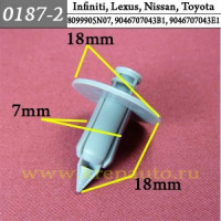 0187-2 Автокрепеж для Infiniti, Lexus, Nissan, Toyota