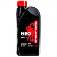 Моторное масло Neo Moto 4T 10w40 SM/SN JASO MA-2 синт 1л NM4TPAO1040001