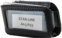 Чехол для брелка StarLine A63/A93/A36/A39 кобура черная кожа
