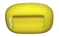 Силиконовый чехол для брелка StarLine B62/B92/B94 жёлтый