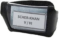 Чехол для брелка Scher-Khan 5/6 кобура черная кожа