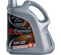 Моторное масло G-Energy Synth Super Start 5w30 4л 253142400