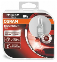 Галогенная лампа Osram H1 24V 70W (PX26d) Truckstar Pro DuoBox 64155TSP-HCB