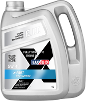Моторное масло Luxe X-Pert ECO MODE API SN /CF 5W40 A3/B4 4л 30371