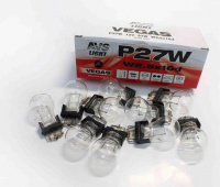 Лампа накаливания AVS Vegas P27W 12V (W2.5x16d)