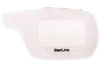 Силиконовый чехол для брелка StarLine B9/B91/B6/B61/A91/A61/V7 прозрачный