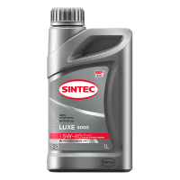 Моторное масло Sintec LUXE 5000 SAE 5W40 API SL/CF полусинтетическое 1л 600236