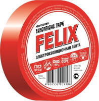 Изолента Felix ПВХ, красная