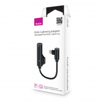 Аудио адаптер Olmio Dual Lightning (аудио зарядка)