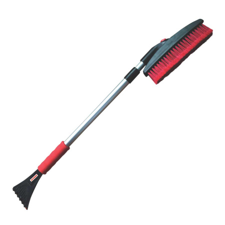 Щетка для очистки снега со скребком и телескопической ручкой Zipower 86-124см PM2161