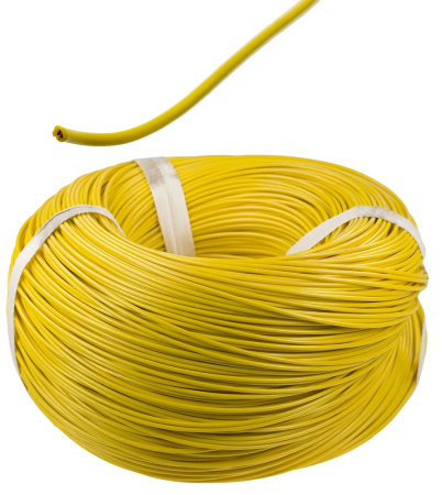 Монтажный кабель PM 1*0.75мм² желтый CU медь