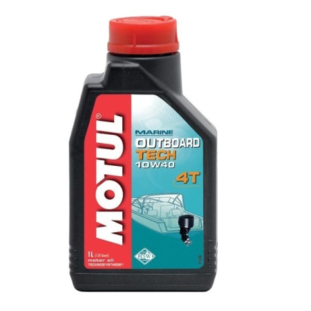 Моторное масло Motul Outboard Tech 4T 10w-40 Technosynthese, 1л